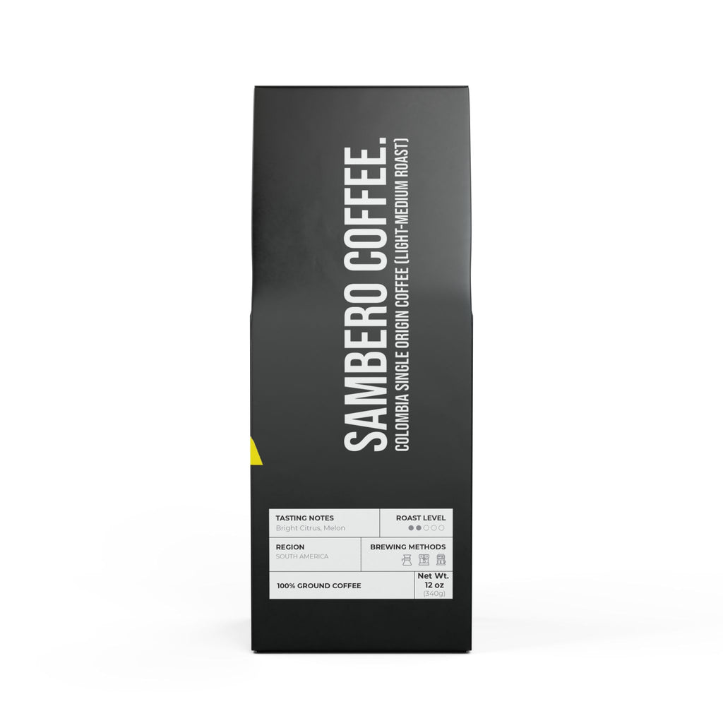 SAMBERO COFFEE. Colombia Single Origin Coffee (Light-Medium Roast)
